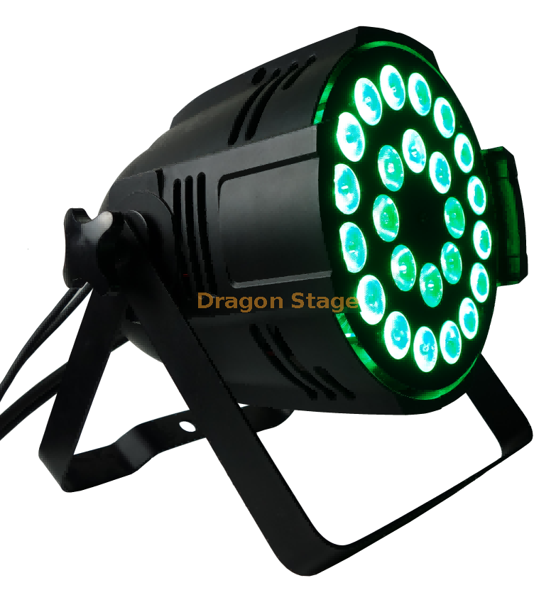 24 Beads Six-in-one Cast Aluminum Par Lights (1) 24 حبات ستة في واحد مصابيح الألمنيوم المصبوب (1)