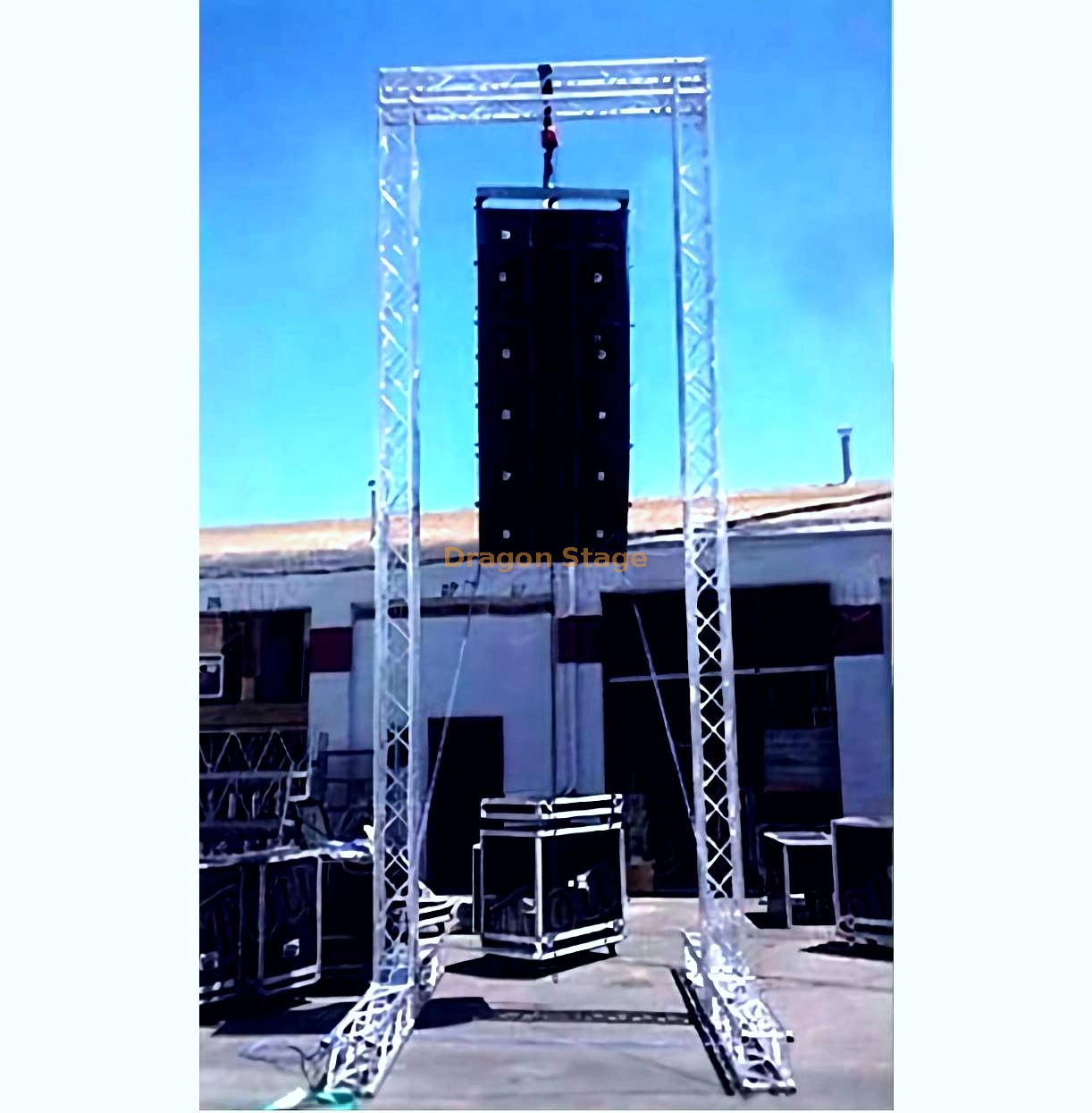 line-array-truss-design تصميم تروس صفيف الخط