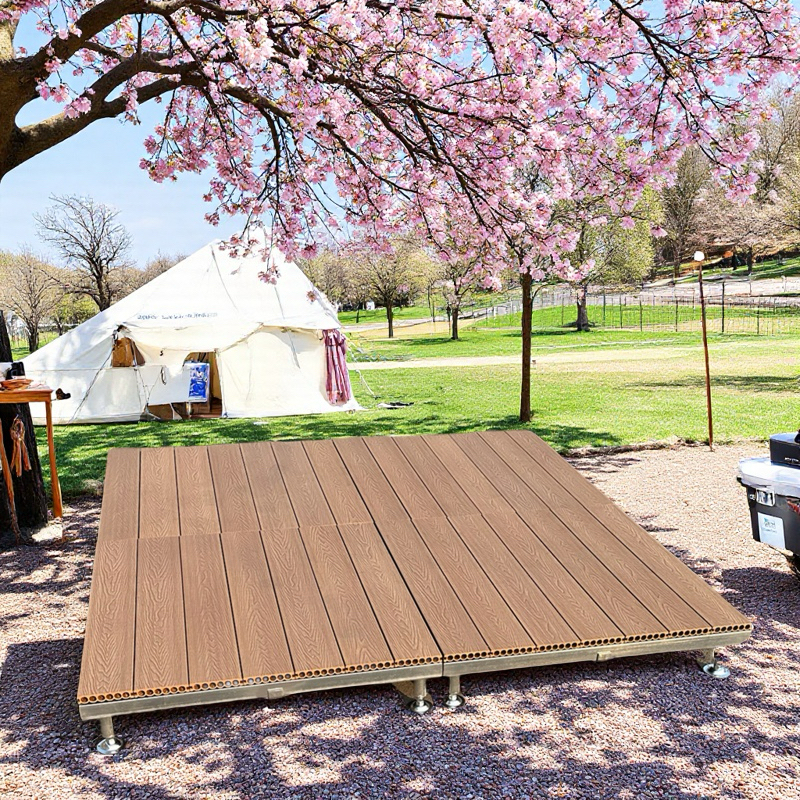 anti-corrosion wooden platform (2) منصة خشبية مضادة للتآكل (2)