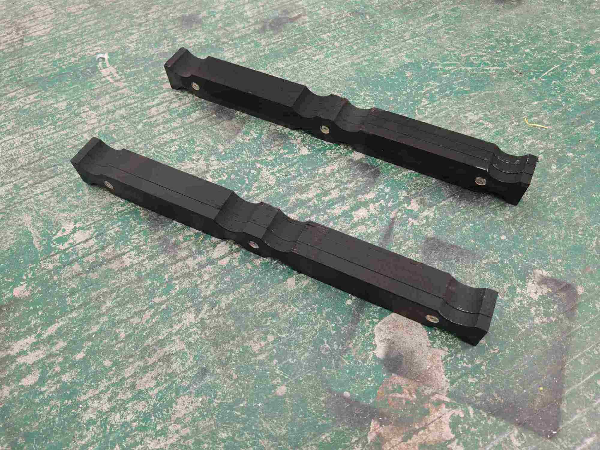 290mm Stage Truss Plywood Traverse Stacking Rail (2) 290 ملم تروس من الخشب الرقائقي ترافير ترافيل سكة حديد (2)