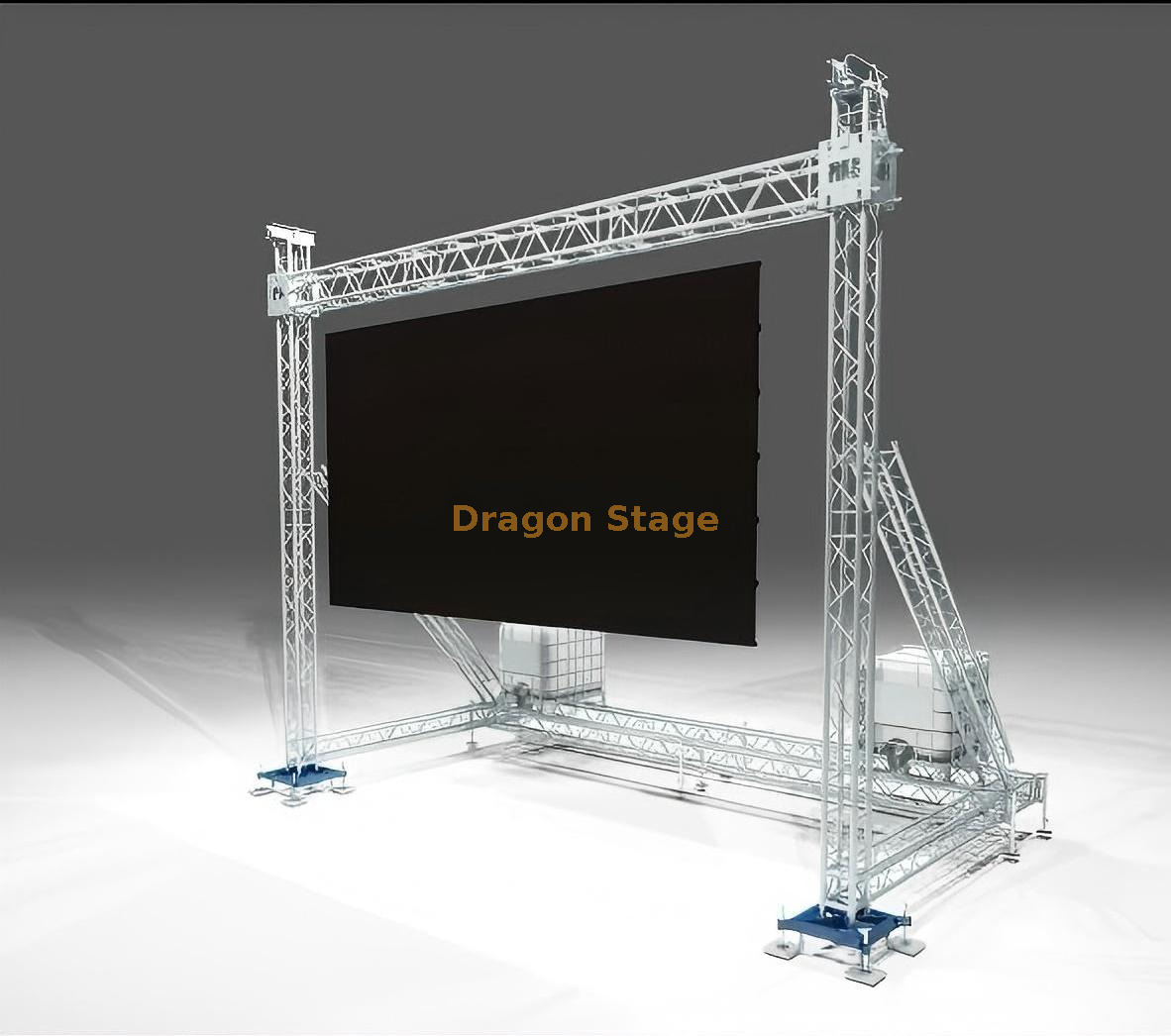 Rigging Goal Post Support Wall Display Screen Truss System التزوير نظام ما بعد الدعم الجدار شاشة عرض الجدار الجدار