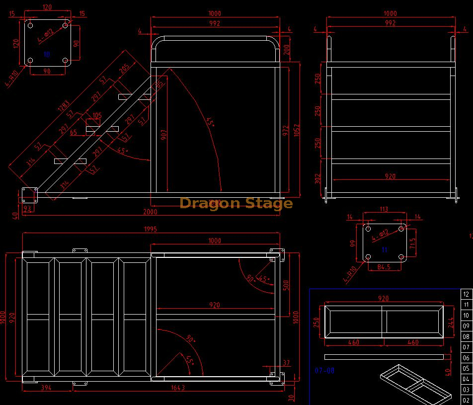 Generator Use Aluminum Working Platform (1) استخدام المولد منصة عمل الألومنيوم (1)