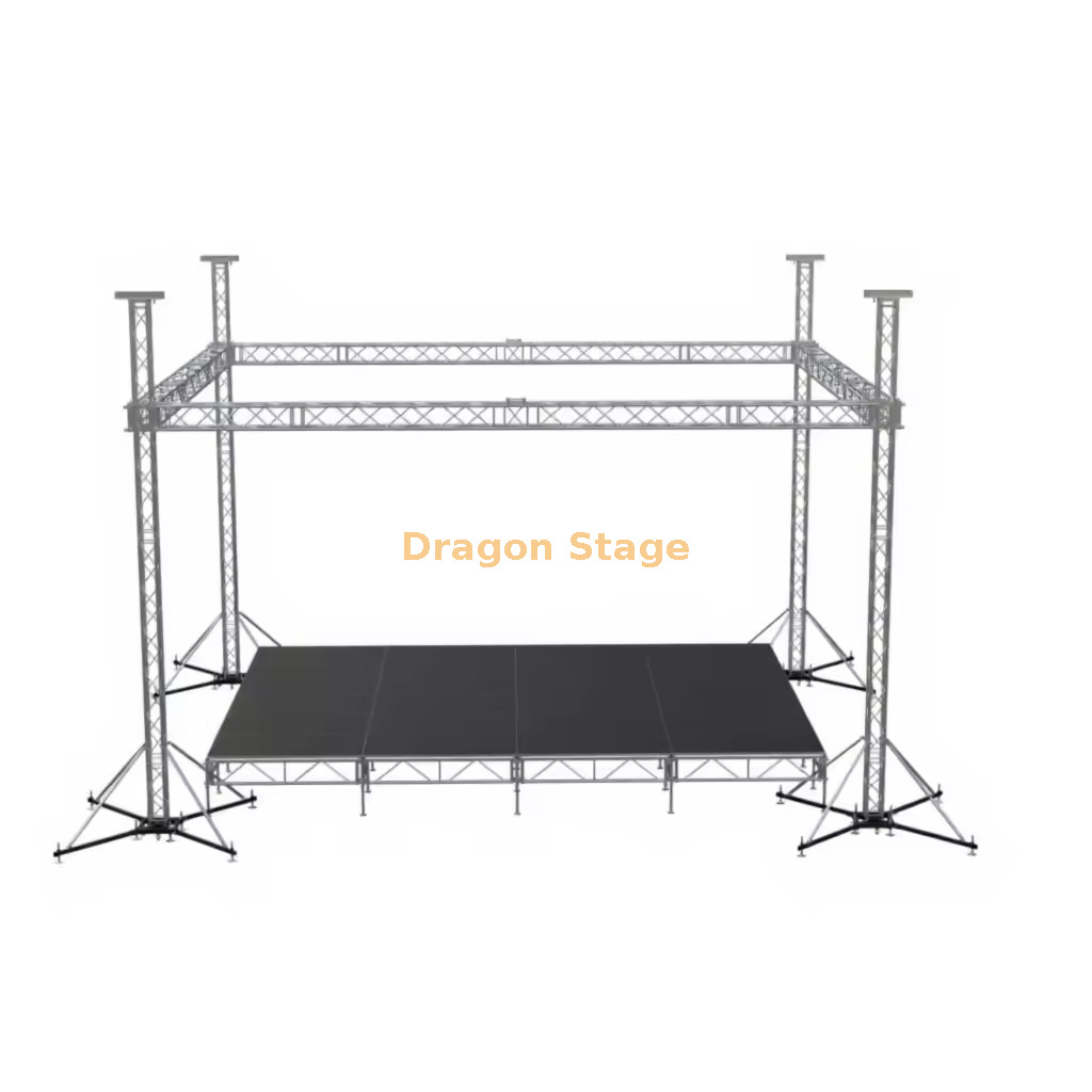 stage truss system 11x9x7m نظام الجمالون المرحلة 11x9x7m