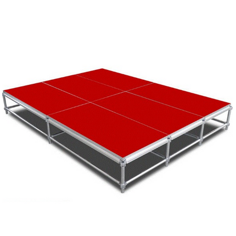 مرحلة الحفل المحمولة المخصصة لمعدات المرحلة 8 × 5 م