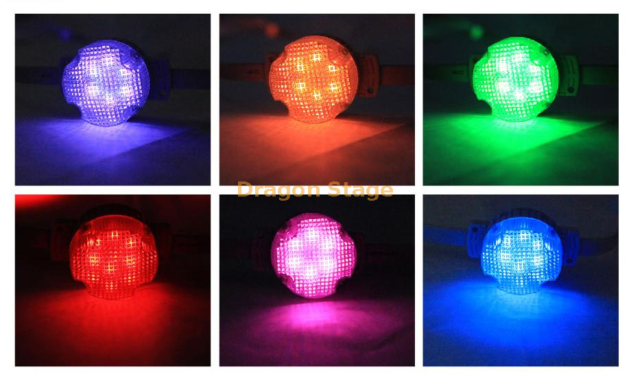 Waterproof IP68 LED RGB Point Light 40D (8) ماء IP68 LED RGB نقطة الضوء 40D (8)