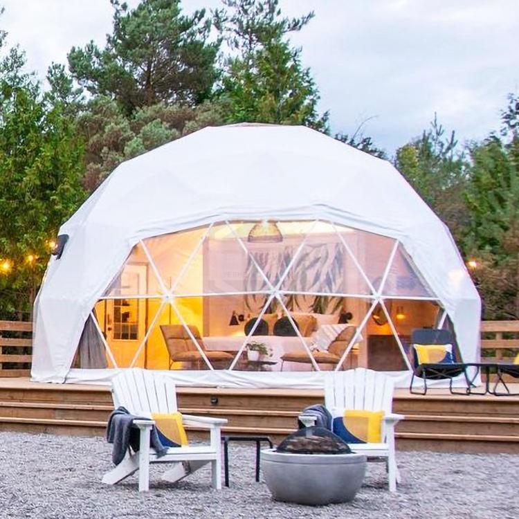 خيمة معدنية متينة مقاومة للرياح