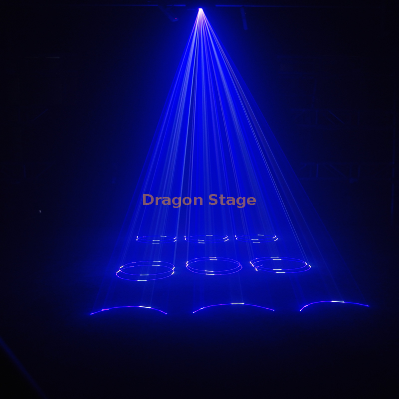 H8-10W Stage Laser Lighting (4) إضاءة الليزر للمسرح H8-10W (4)