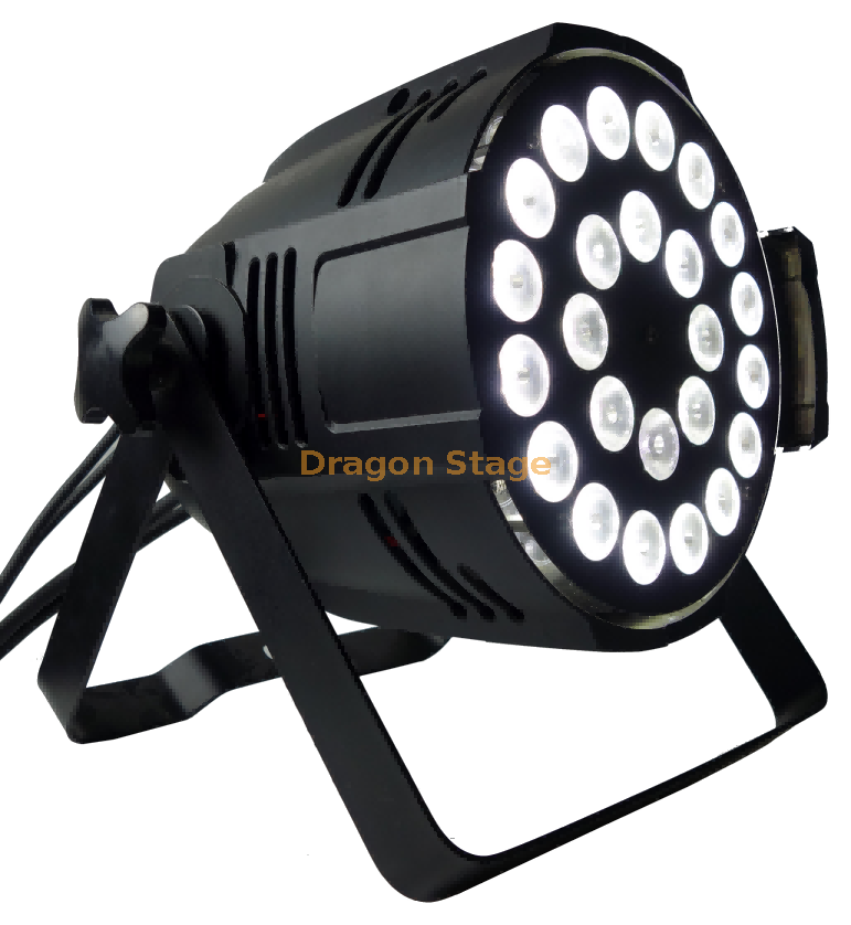 24 Beads Six-in-one Cast Aluminum Par Lights (2) 24 حبات ستة في واحد مصابيح الألومنيوم المصبوب (2)