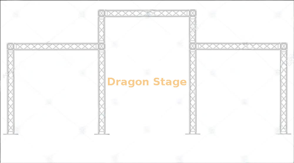 speaker cabinet hanging truss frame رئيس مجلس الوزراء معلق إطار الجمالون