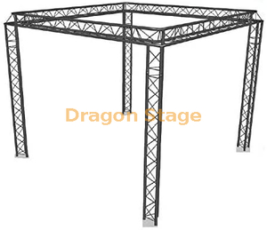 بوث برج المنيوم مثلث الشكل DJ Truss 6x4x3m