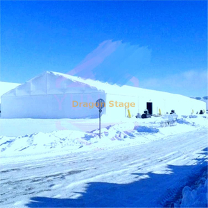 20 * 50M تحميل الثلج القوي التخزين الصناعي الرياضة حدث ملعب سرادق إطار خيمة الاحتفال سرادق خيمة ل 500 شخص
