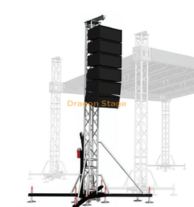 نظام حامل صفيف تروس من الألومنيوم للحفل الموسيقي في الهواء الطلق بطول 5 أمتار