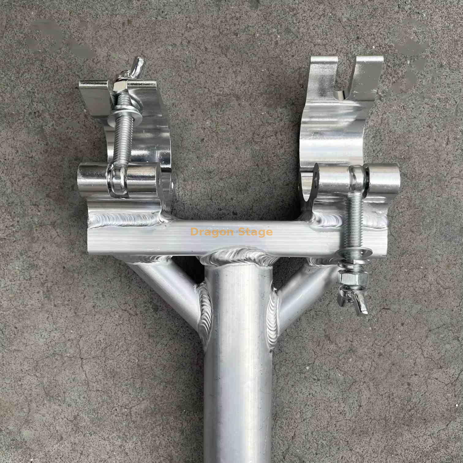 عمود ذراع ذراع الازدهار المصنوع من الألومنيوم مع المشبك