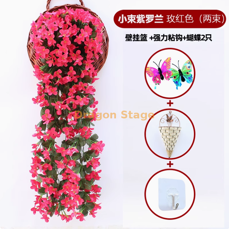 桔红色 玫 2 小罗兰送篮钩