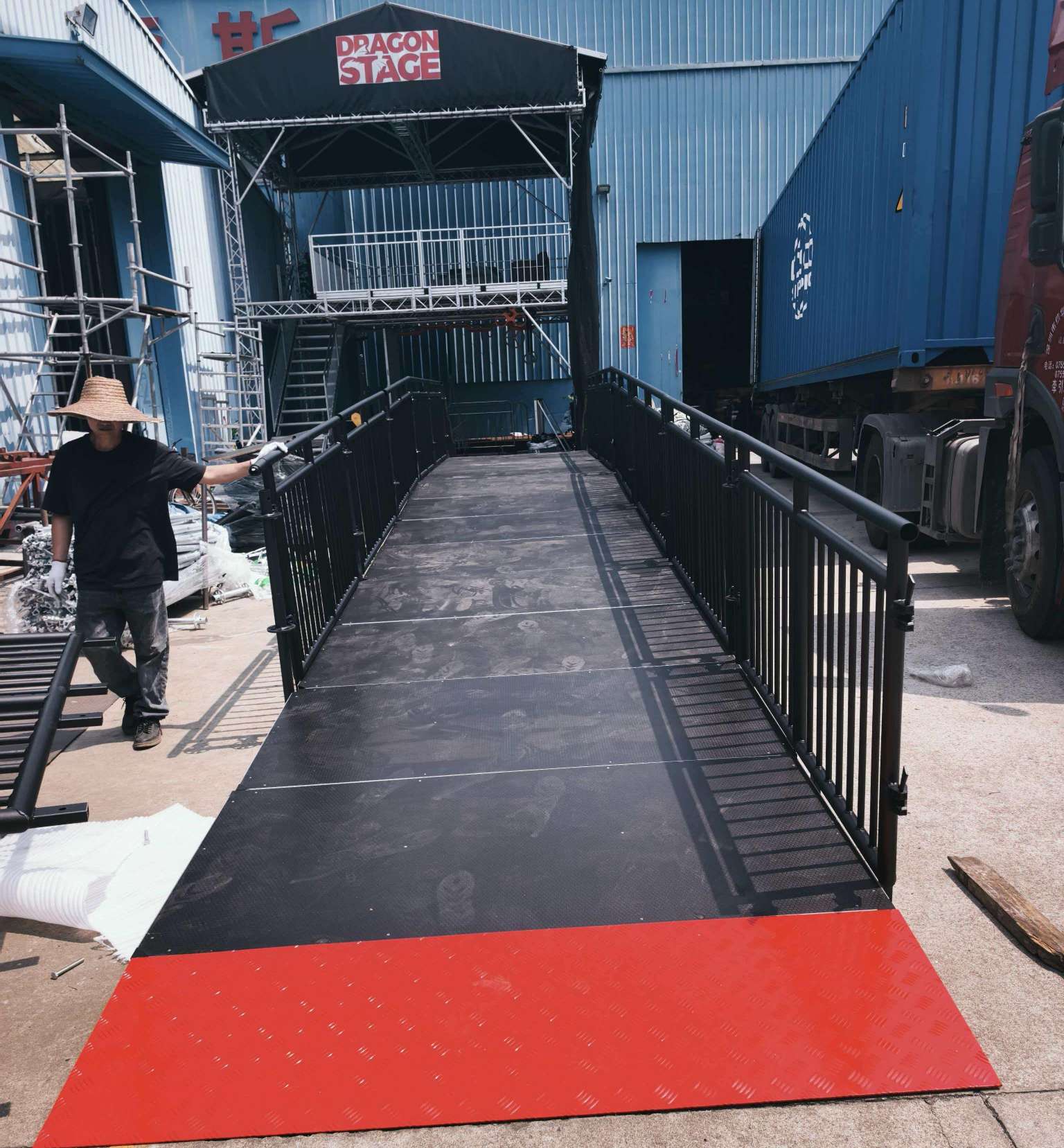 محاكمة Ringlock Ramp يتم تجميعها في Factory.jpg