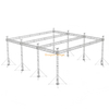 الألومنيوم الهندي الثقيلة تروس شعاع عمود الألومنيوم المرحلة تروس 120x100x40ft 8 أرجل