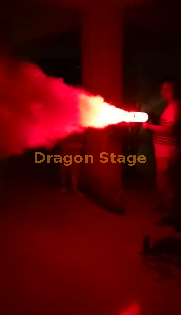 قابلة للشحن 12V Lithum 2500MA Led CO2 DJ Gun Back Pack Dj Spray Co2 (2)