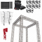 290mm Truss SQ-10x10 Square Trade Show Booth with Accessories Package