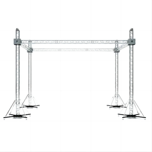 نظام تسقيف برج تروس مع قطاعات مربعة بطول 9.84 قدم ورافعات مسرح سلسلة تعرض حزمة تروس