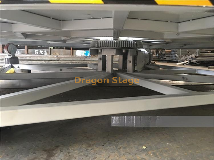 منصة العرض الدوارة الكهربائية الثقيلة (2)