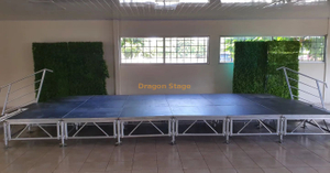 منصة الكنيسة الألومنيوم للحملات الصليبية 12x4 م