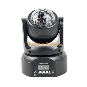 مصباح رأس متحرك لاسلكي DMX يعمل بالبطارية LED | إضاءة المسرح RGBW