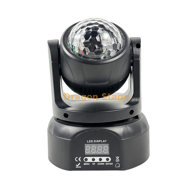 مصباح رأس متحرك لاسلكي DMX يعمل بالبطارية LED | إضاءة المسرح RGBW