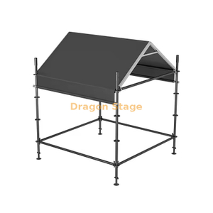 كشك وحدة التحكم Layher FOH الاحترافية - محطة التحكم في الصوت والإضاءة للخدمة الشاقة