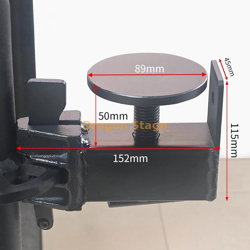 حامل دعم الجدار LED القابل للتعديل الجمالون (1)