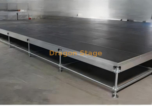 منصة مرحلة الصلب Layher للحدث 20x16m