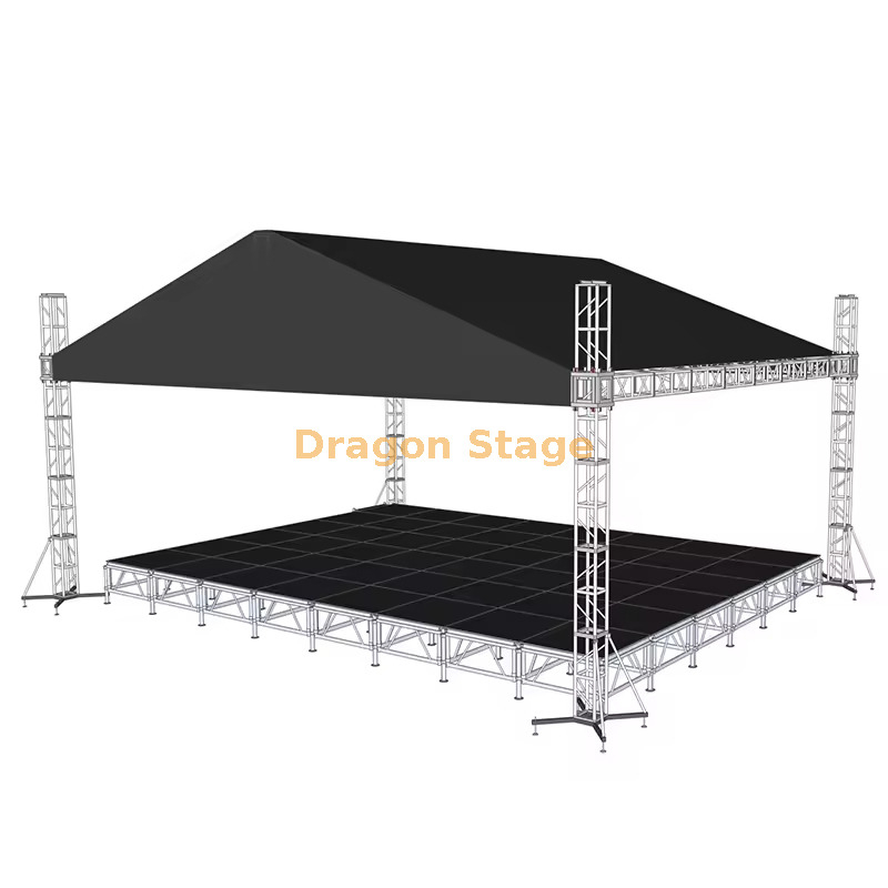 صالة رياضية في الهواء الطلق تروس السقف الثلاثي 10x8x5m
