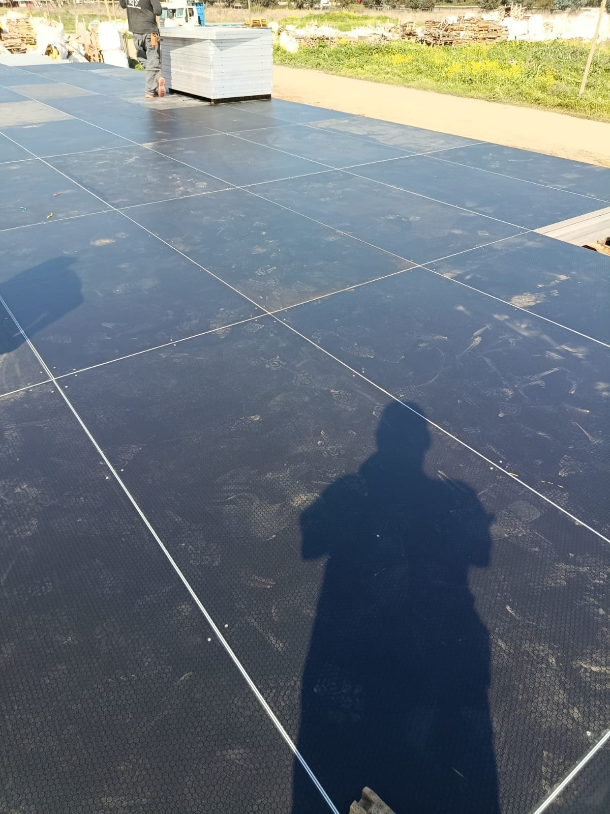 منصة مرحلة الطبقة الألومنيوم (1)