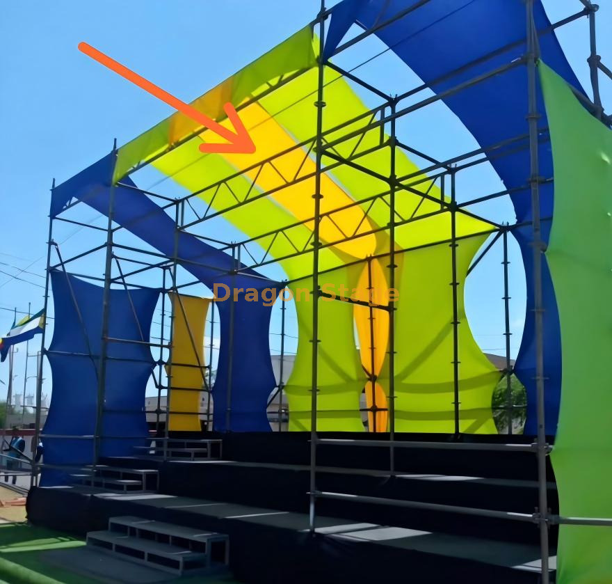 سلم فولاذي لنظام الجمالون Layerer