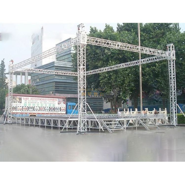 مخصص الألومنيوم المحمولة الإضاءة الصغيرة تروس 20x20ft