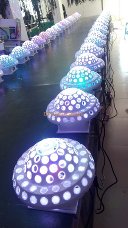 6 حبات 3W LED ليزر الكون الكبير ماجيك الكرة أضواء ستروب ضوء تأثير