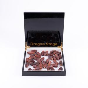 المملكة العربية السعودية موسم الرياض 10 قطعة صندوق كعك رمضان أسود كرافت هدية محمولة صندوق رمضان 30 درج صندوق خشبي للتمور