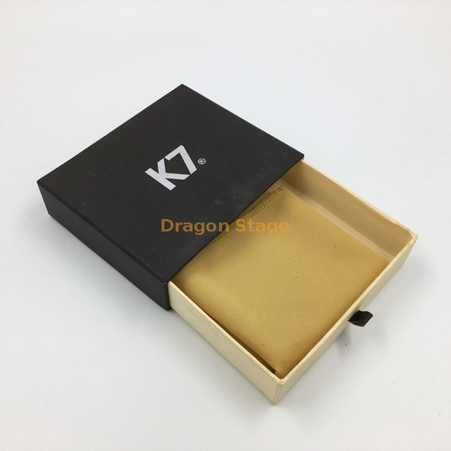 مصنع صندوق خشبي مخصص حجم الملابس مربع انزلاق درج وشاح مربع ورقة