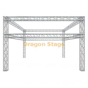 Global Truss 20'x20 'كشك المعرض التجاري / نظام العرض - Modular F34 Double Tier Box Truss