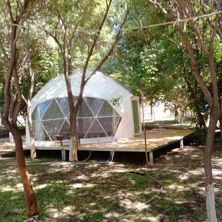 تصميم خيمة قبة سياحية فاخرة للمنتجع