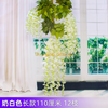 Wisteria المحاكاة Tofu Pudding String Violets سقف كاذبة الروطان Long Milky White (12 عصا)