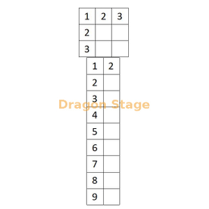 مخصصات شبكي شبكي واضحة في حلبة رقص الممر 