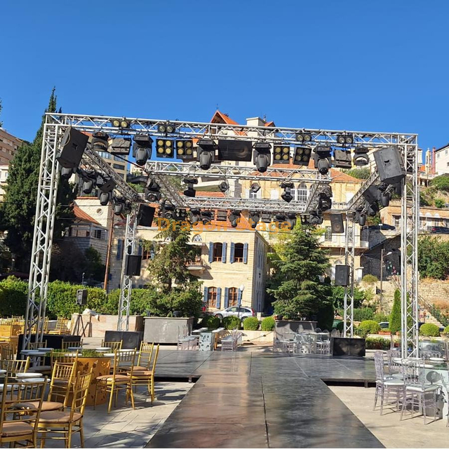 نظام الجمالون من الألومنيوم DJ 8x8x5m