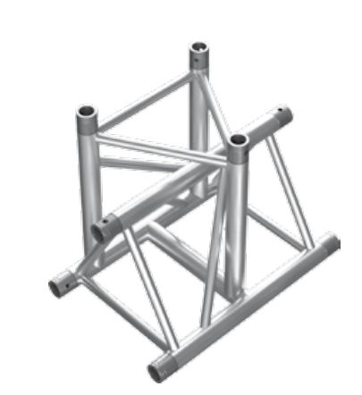 حدث الجمالون المثلث FT43-T35/HT43-T35 50×2