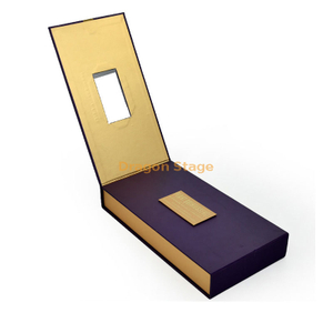 مصنع تغليف صندوق خشبي cus Brown Kraft Paper Box لحالة الهاتف المحمول تغليف مخصص مطبوعة