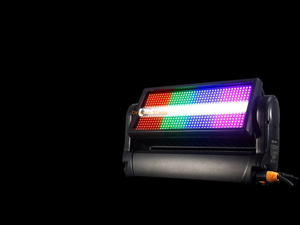 ضوء ستروب متحرك S-1000PRO ضوء ستروب متحرك صلب وصلب ، RGBW Uniform Color Mixing & Strobe Plus ، قوي 1000W.