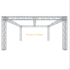 Global Truss 20'x20 'كشك المعرض التجاري / نظام العرض - F34 Box Truss مع زوايا كتلة تقاطع عالمية وشعاع مركزي