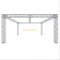 290 Truss 20'x20' كشك المعرض التجاري / نظام العرض - نموذجي F34 صندوق تروس مع زوايا كتلة الوصلات العالمية والشعاع المركزي