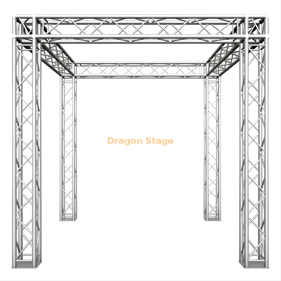 290mm Truss 10'x10'x10' كشك المعرض التجاري / نظام المعرض - وحدات F34 Box Truss