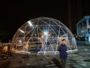 خيمة قبة فولاذية الإمارات العربية المتحدة قطر 20 م