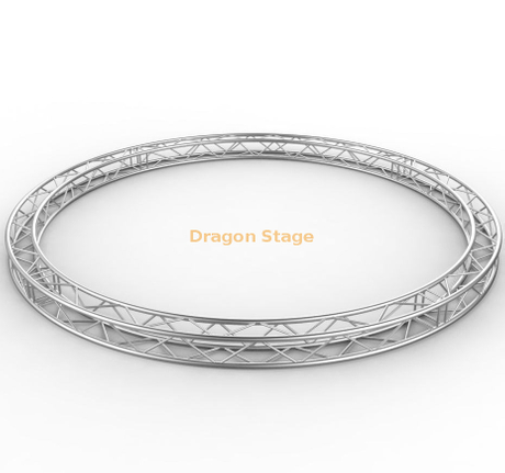 تروس عرض دائري مربع من الألومنيوم قطر 7 م